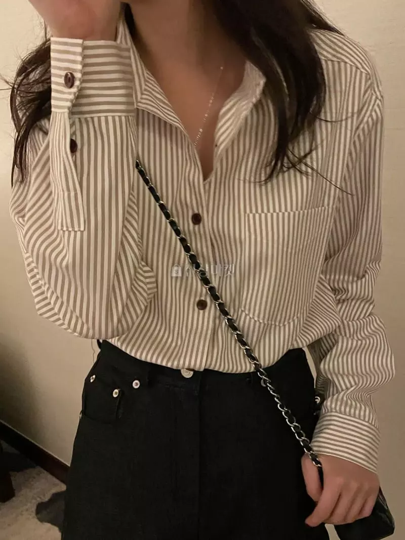 Under Row - Korean Women Fashion - #momslook - Benny Shirt - 6