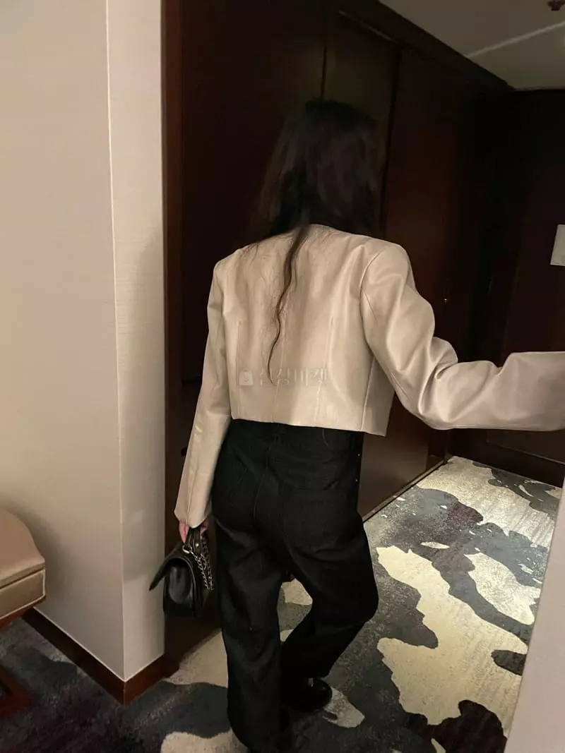 Under Row - Korean Women Fashion - #momslook - Most Leather Jacket - 2