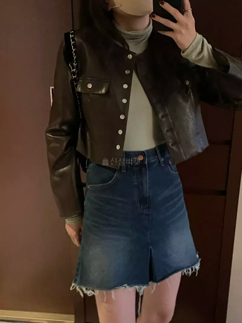 Under Row - Korean Women Fashion - #momslook - Most Leather Jacket - 6