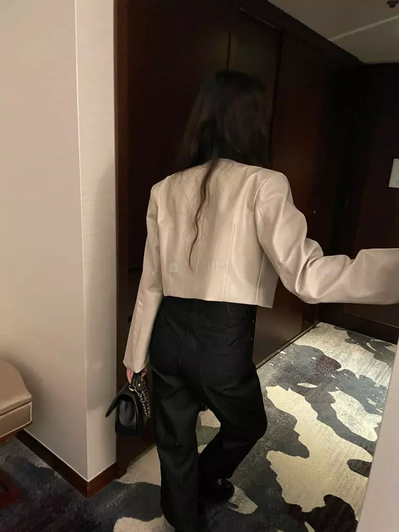 Under Row - Korean Women Fashion - #momslook - Most Leather Jacket - 9