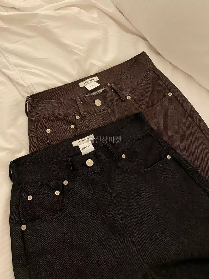 Under Row - Korean Women Fashion - #momslook - Lod Jeans - 3