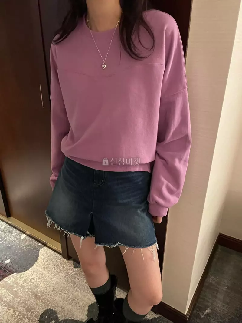 Under Row - Korean Women Fashion - #momslook - Wave Sweatshirt - 7
