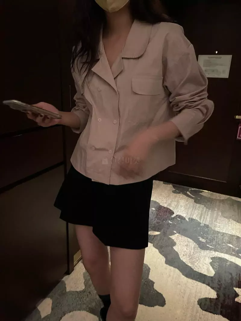 Under Row - Korean Women Fashion - #pursuepretty - Grill Shirt - 7
