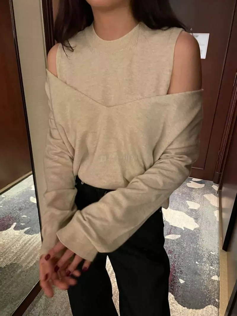 Under Row - Korean Women Fashion - #restrostyle - Cash Vest
