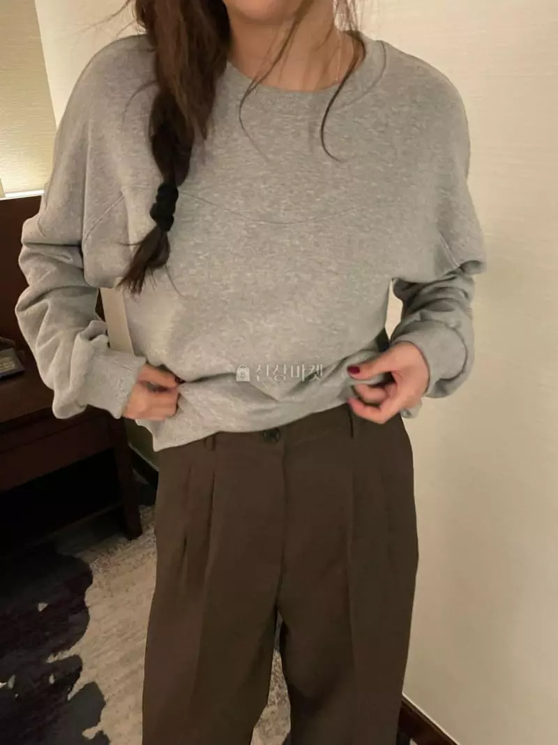 Under Row - Korean Women Fashion - #thatsdarling - Wave Sweatshirt - 3