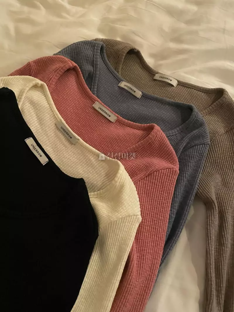 Under Row - Korean Women Fashion - #womensfashion - Crcup Tee