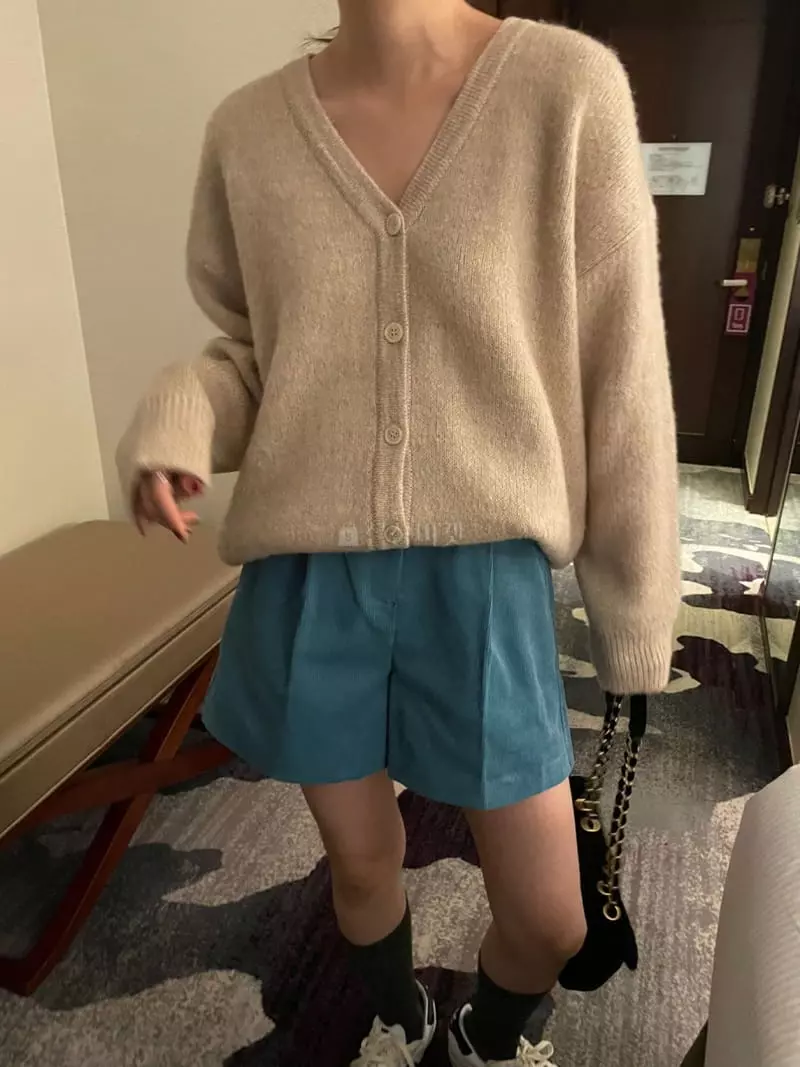 Under Row - Korean Women Fashion - #womensfashion - Brush Alpaca Cardigan - 6
