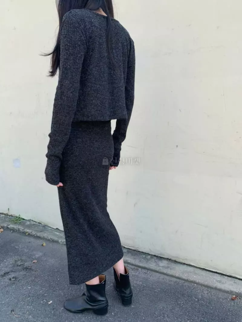 Under Row - Korean Women Fashion - #womensfashion - Bocashi Cardigan - 3