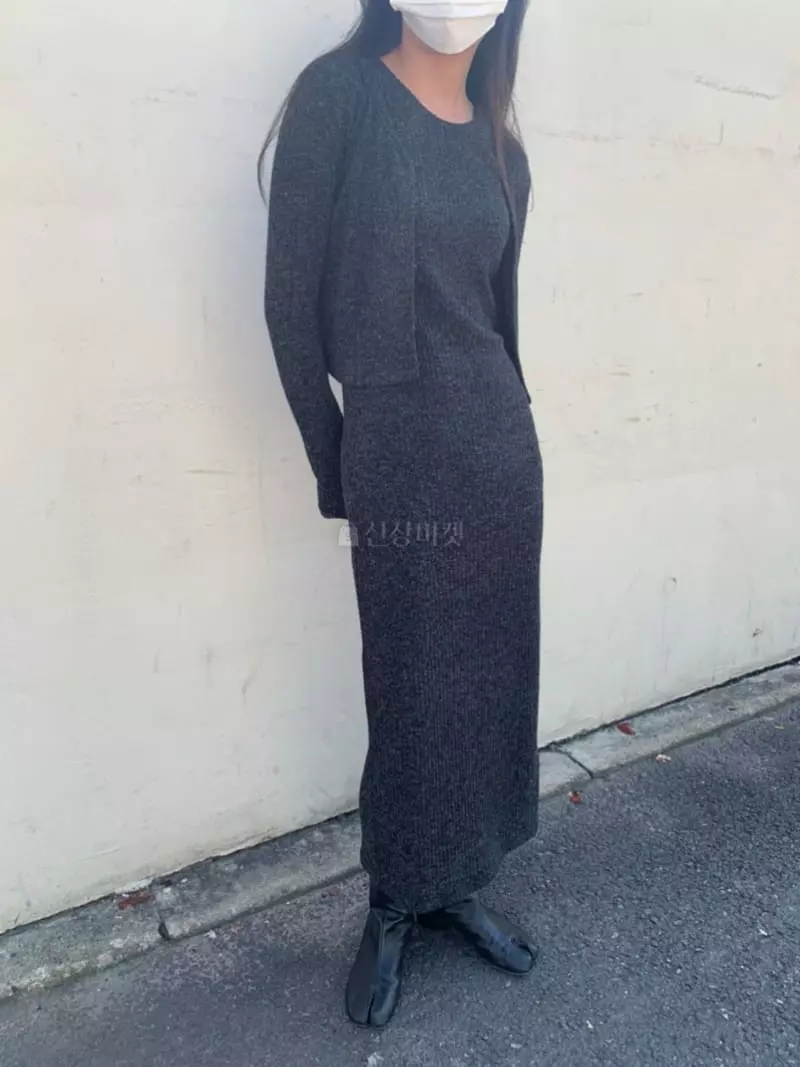 Under Row - Korean Women Fashion - #womensfashion - Bocashi Cardigan - 9