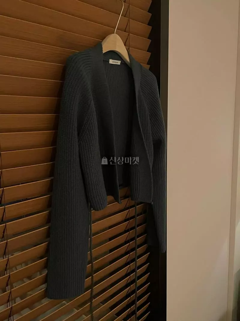 Under Row - Korean Women Fashion - #womensfashion - Belted Short Cardigan - 3