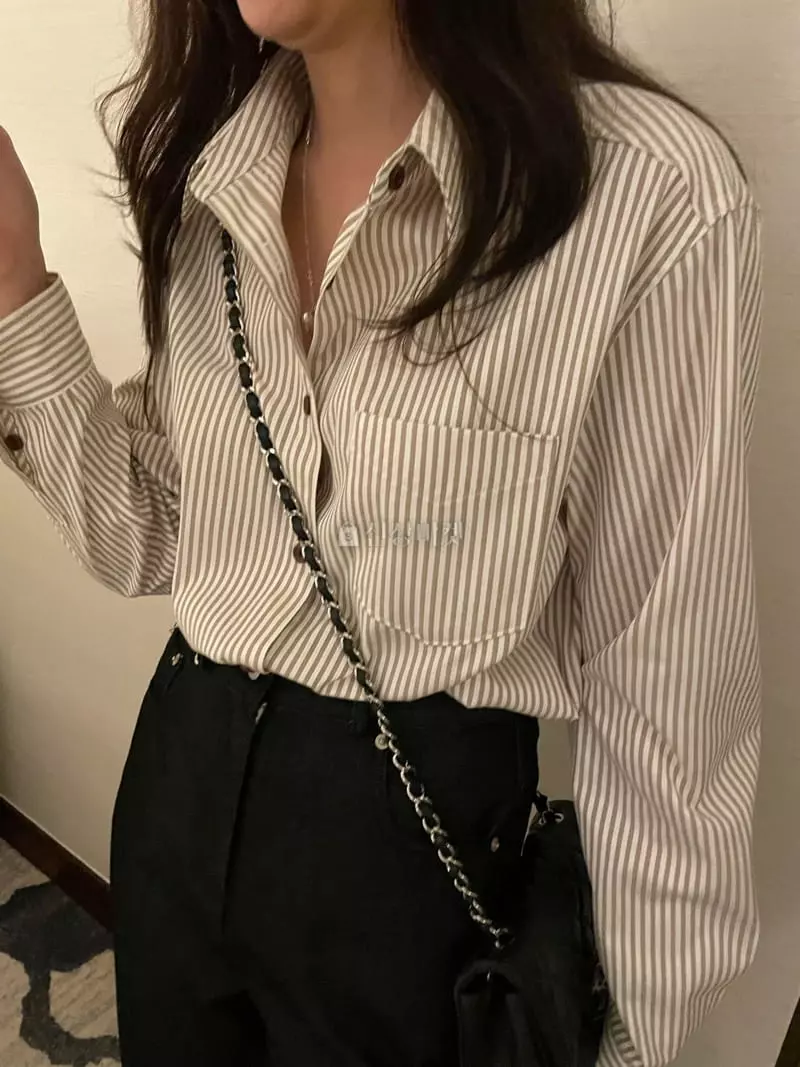 Under Row - Korean Women Fashion - #womensfashion - Benny Shirt - 7
