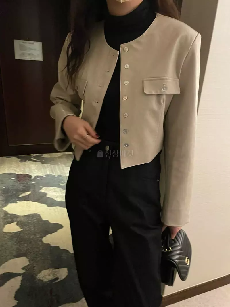 Under Row - Korean Women Fashion - #womensfashion - Most Leather Jacket - 5