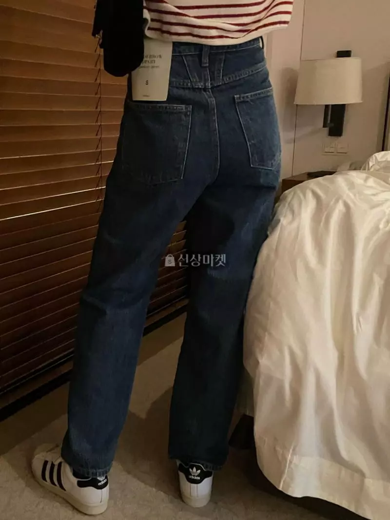 Under Row - Korean Women Fashion - #womensfashion - Relax Jeans - 6