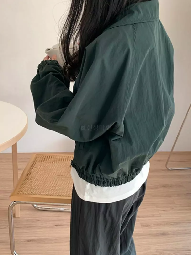 Urbanemood - Korean Women Fashion - #momslook - Dren Zip-up Jumper - 3