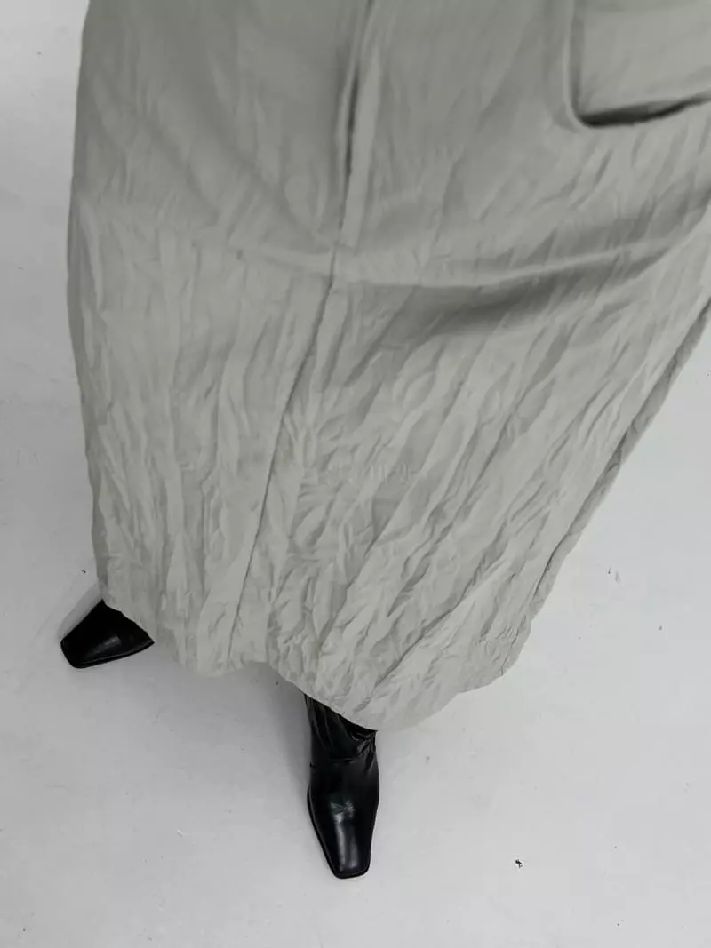 Urbanemood - Korean Women Fashion - #momslook - Rinkle Skirt - 5