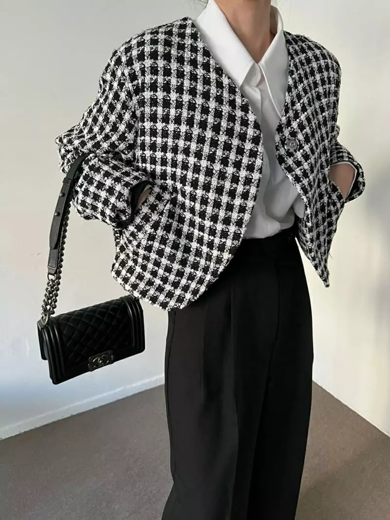 Urbanemood - Korean Women Fashion - #momslook - Marong Twid Jacket