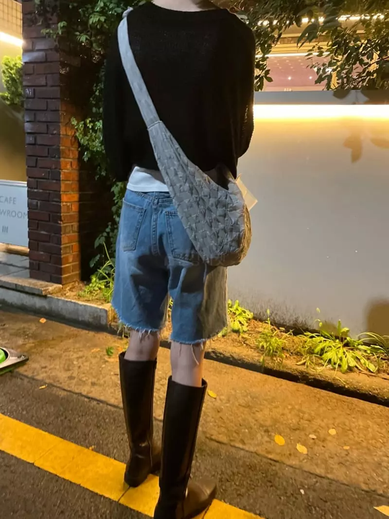 Urbanemood - Korean Women Fashion - #momslook - Half Moon Bag