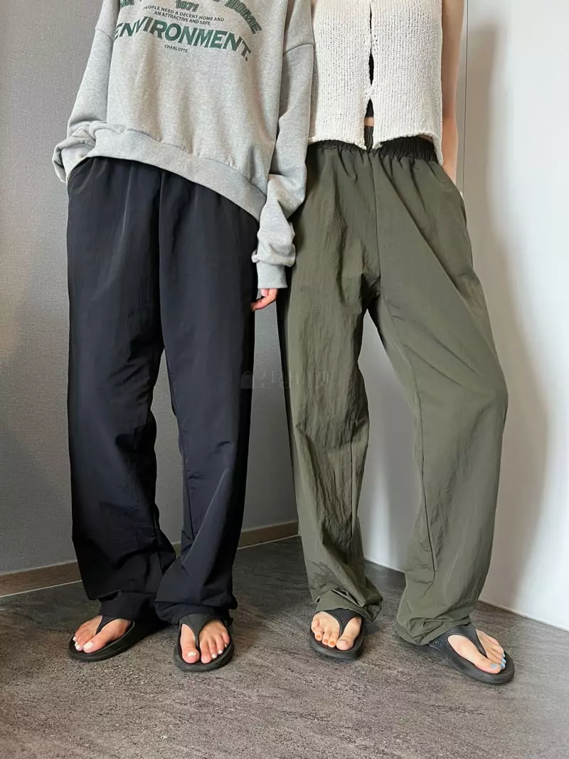Urbanemood - Korean Women Fashion - #momslook - String Pants