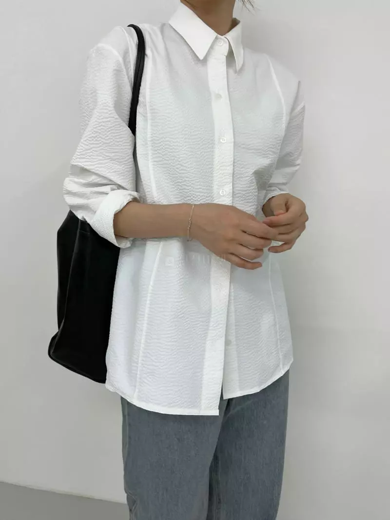 Urbanemood - Korean Women Fashion - #vintagekidsstyle - Flower Shirt - 4