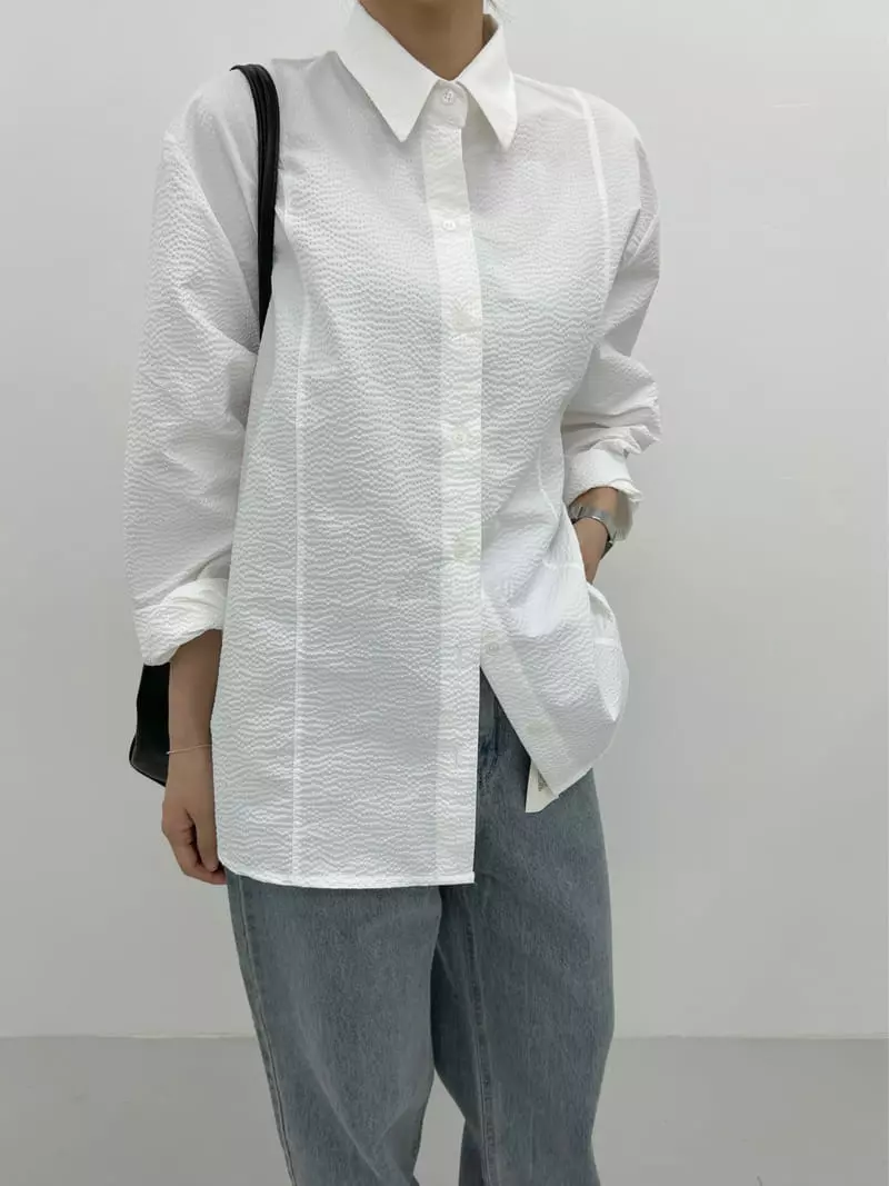 Urbanemood - Korean Women Fashion - #vintagekidsstyle - Flower Shirt - 3
