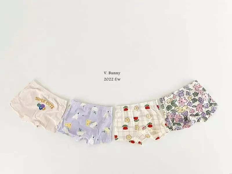 V Bunny - Korean Children Fashion - #Kfashion4kids - Tulip Underpants - 6