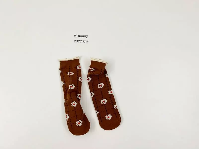 V Bunny - Korean Children Fashion - #Kfashion4kids - Cherry Socks Set - 7