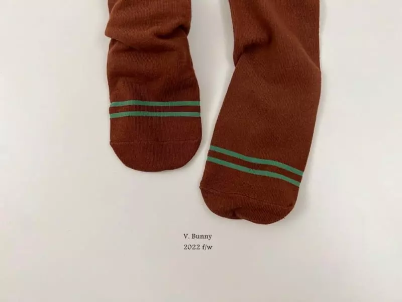 V Bunny - Korean Children Fashion - #Kfashion4kids - Number One Socks Set - 10