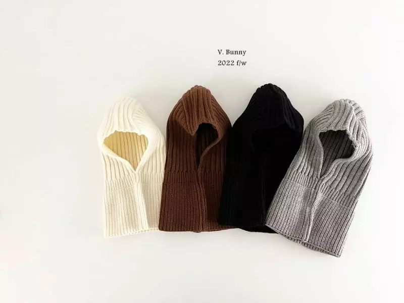V Bunny - Korean Children Fashion - #childofig - Basic Baraclava - 10