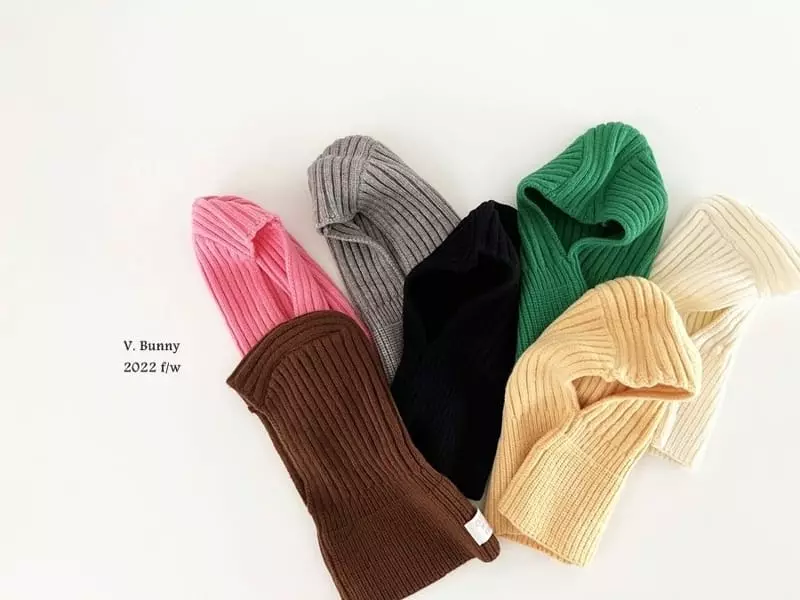 V Bunny - Korean Children Fashion - #childofig - Basic Baraclava - 9