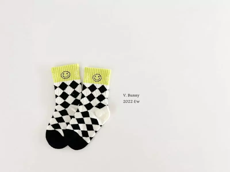 V Bunny - Korean Children Fashion - #prettylittlegirls - Nubana Socks Set - 4