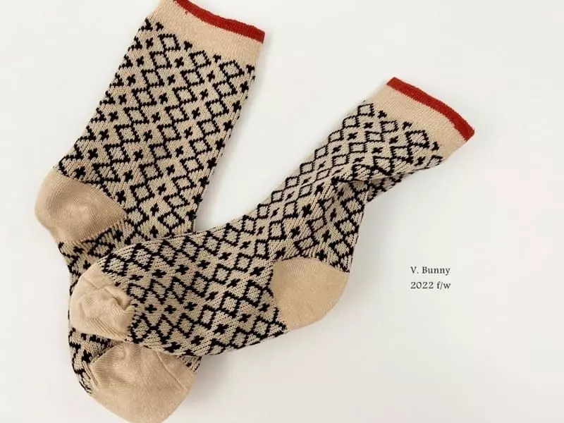 V Bunny - Korean Children Fashion - #childofig - Haribo Socks Set - 3