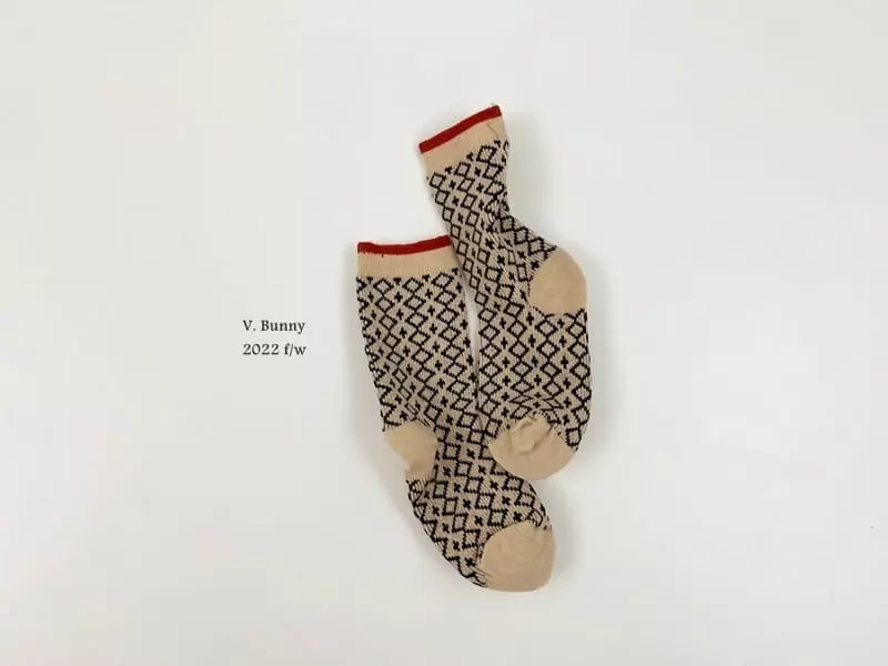 V Bunny - Korean Children Fashion - #childofig - Haribo Socks Set - 4