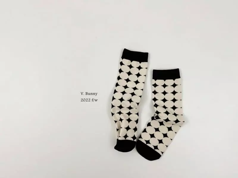 V Bunny - Korean Children Fashion - #childofig - Bam Flower Socks Set - 7
