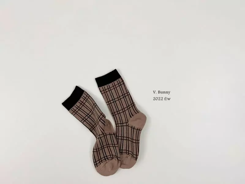 V Bunny - Korean Children Fashion - #childofig - Rich Mond Socks Set - 6