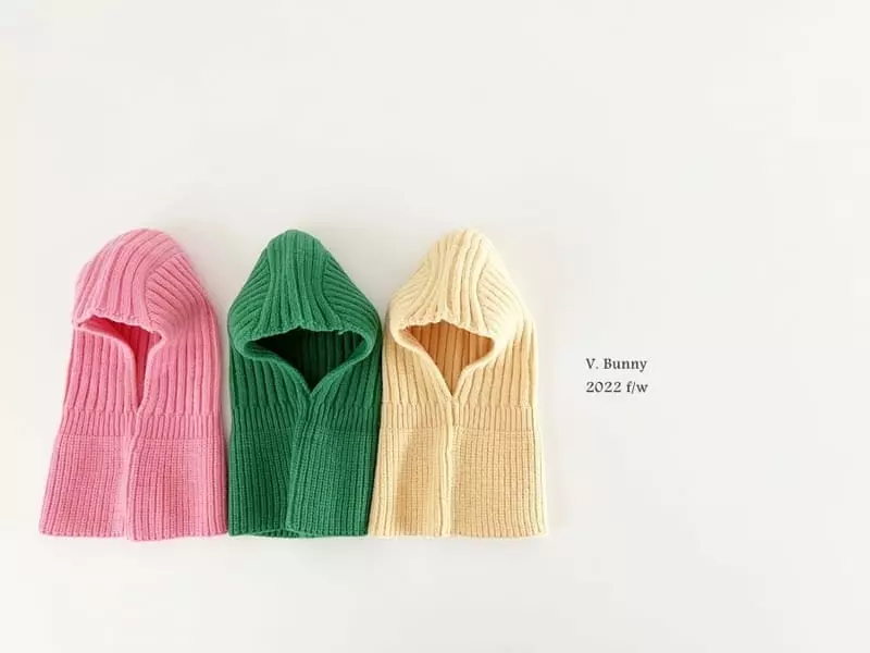 V Bunny - Korean Children Fashion - #childrensboutique - Basic Baraclava - 11