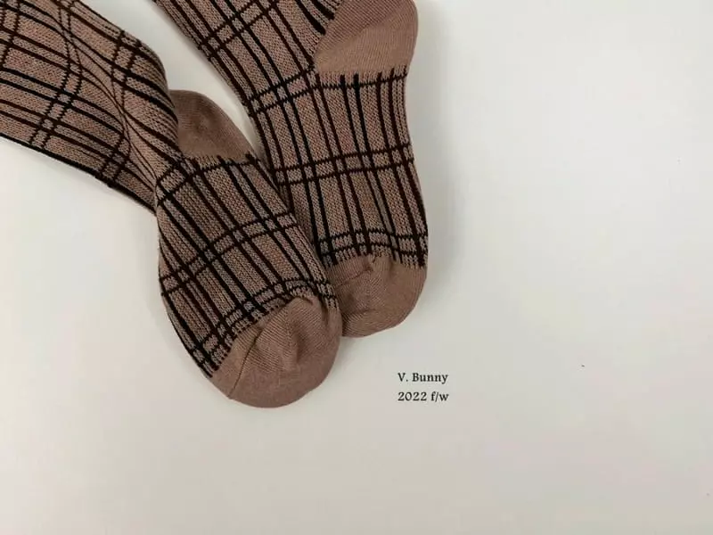 V Bunny - Korean Children Fashion - #childrensboutique - Rich Mond Socks Set - 7