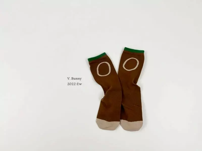 V Bunny - Korean Children Fashion - #childrensboutique - Number One Socks Set - 3