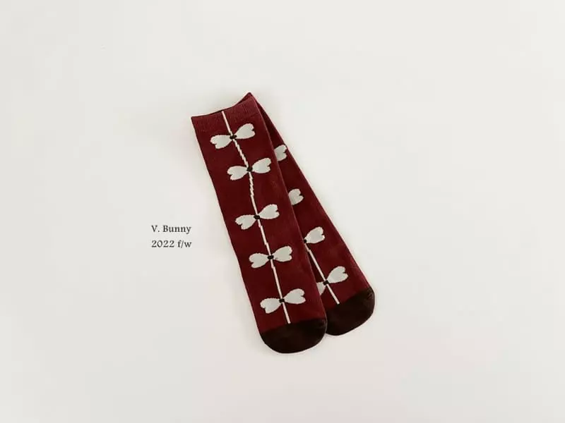 V Bunny - Korean Children Fashion - #discoveringself - Dangam Socks Set - 5
