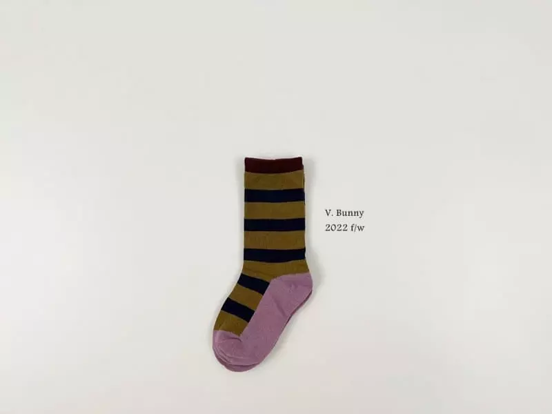 V Bunny - Korean Children Fashion - #designkidswear - Freckle Socks Set - 4