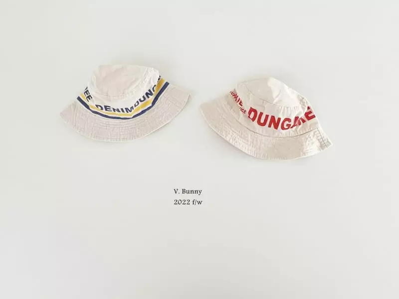 V Bunny - Korean Children Fashion - #fashionkids - Dungaree Bucket Hat - 6
