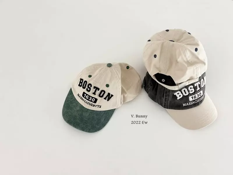 V Bunny - Korean Children Fashion - #fashionkids - Boston Cap