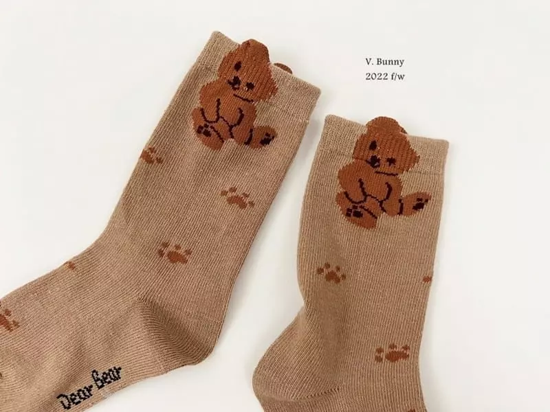 V Bunny - Korean Children Fashion - #fashionkids - Haribo Socks Set - 8