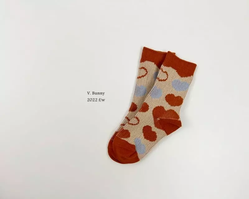V Bunny - Korean Children Fashion - #kidsstore - Soha Socks Set - 3