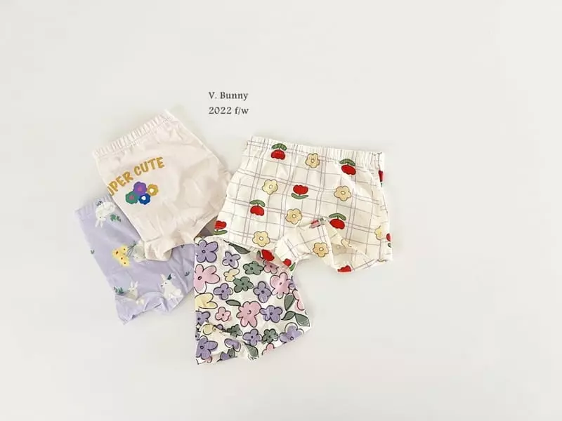 V Bunny - Korean Children Fashion - #kidzfashiontrend - Tulip Underpants - 5