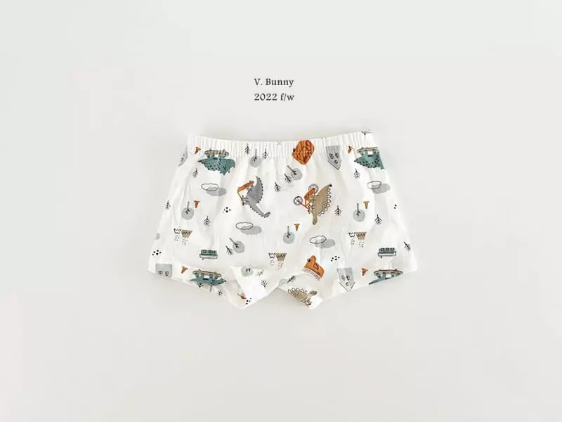 V Bunny - Korean Children Fashion - #kidsstore - Dickle Underpants - 4