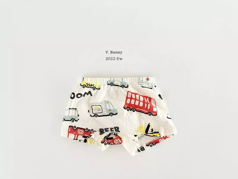 V Bunny - Korean Children Fashion - #kidzfashiontrend - Truck Underpants - 3
