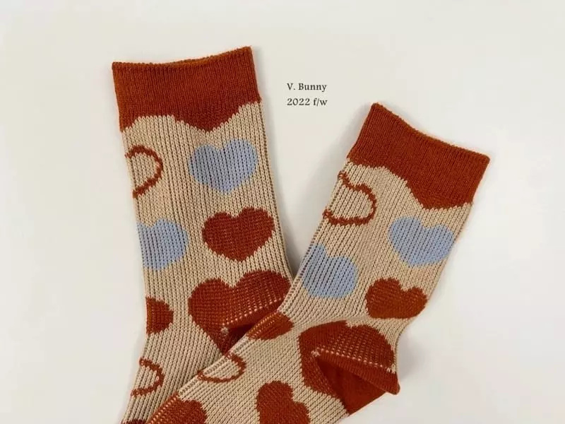 V Bunny - Korean Children Fashion - #kidsstore - Soha Socks Set - 4