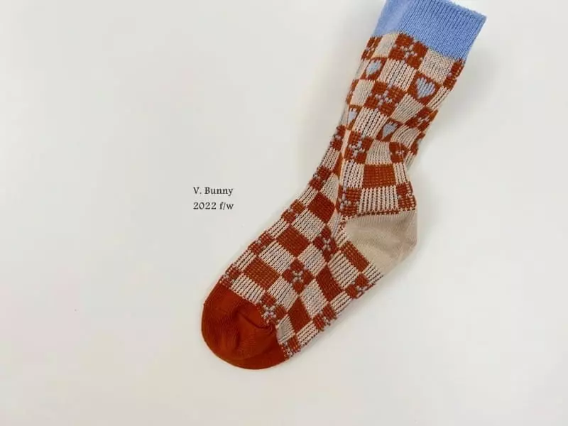 V Bunny - Korean Children Fashion - #littlefashionista - Soha Socks Set - 6