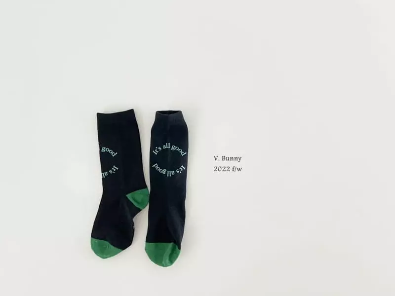V Bunny - Korean Children Fashion - #magicofchildhood - Good Good Socks Set - 3