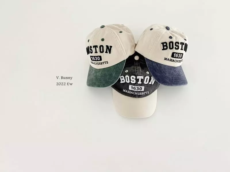 V Bunny - Korean Children Fashion - #minifashionista - Boston Cap - 8